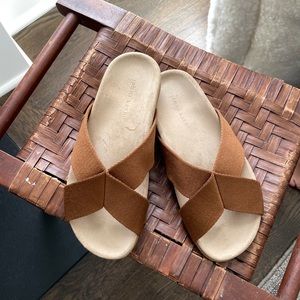 Jenni Kayne Cotton Crossover Sandal